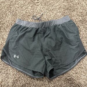 Under Armour Women's Charcoal Athletic Shorts